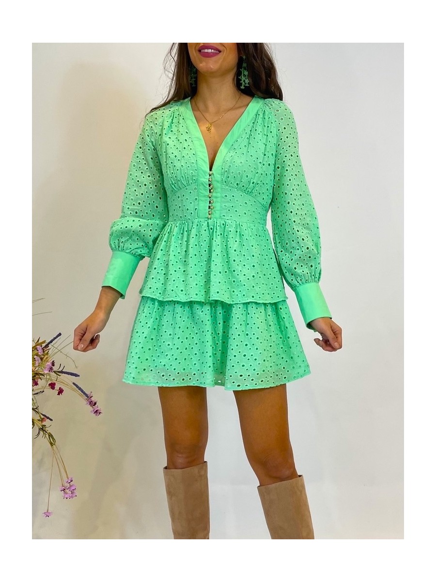 Vestido Palermo verde
