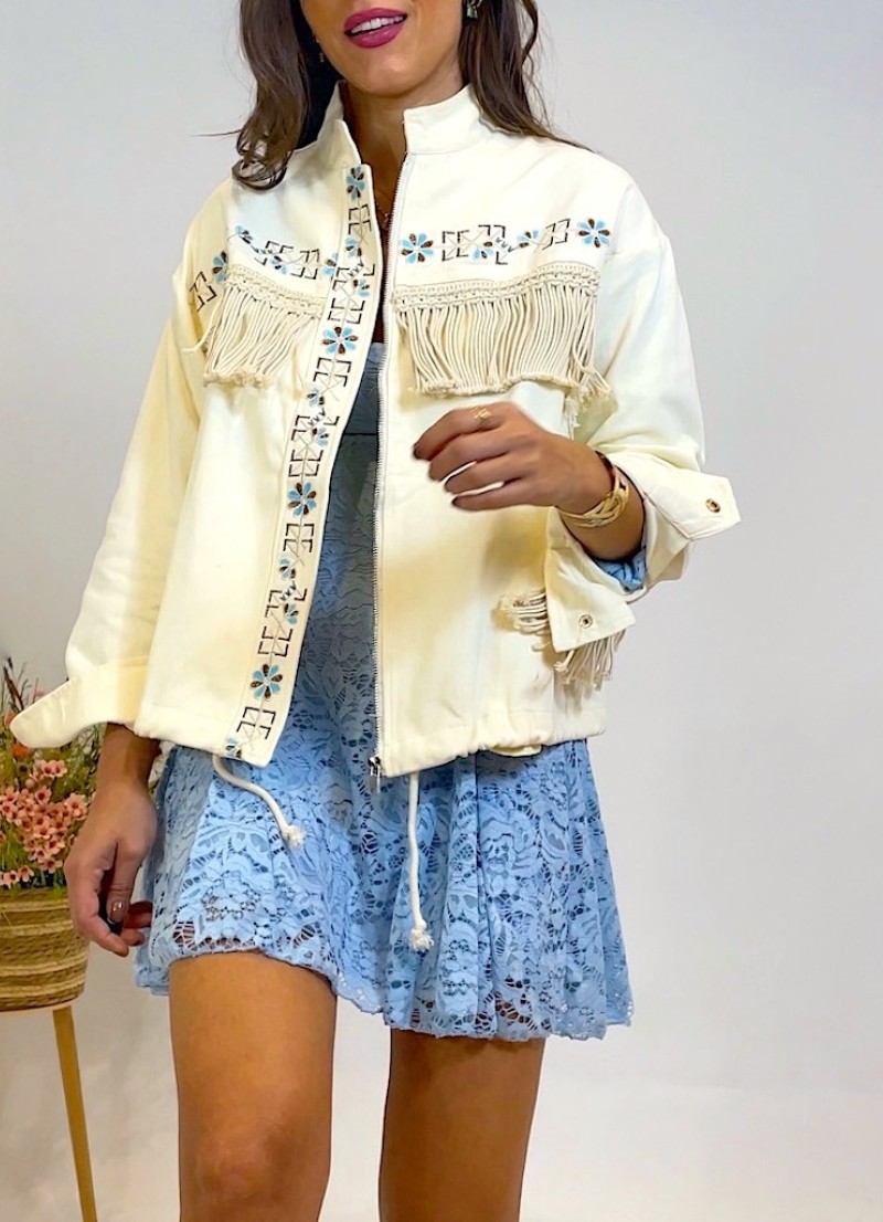 Chaqueta Apaleche beige