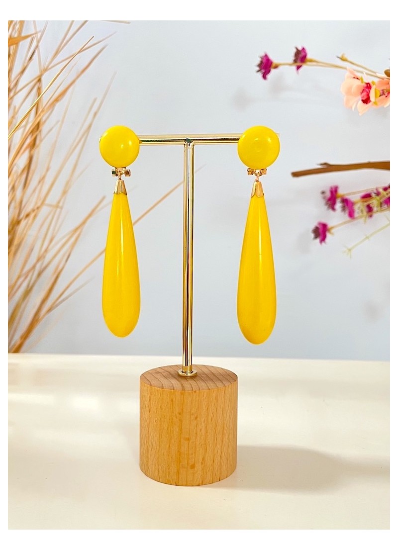 Pendientes Sofi amarillos