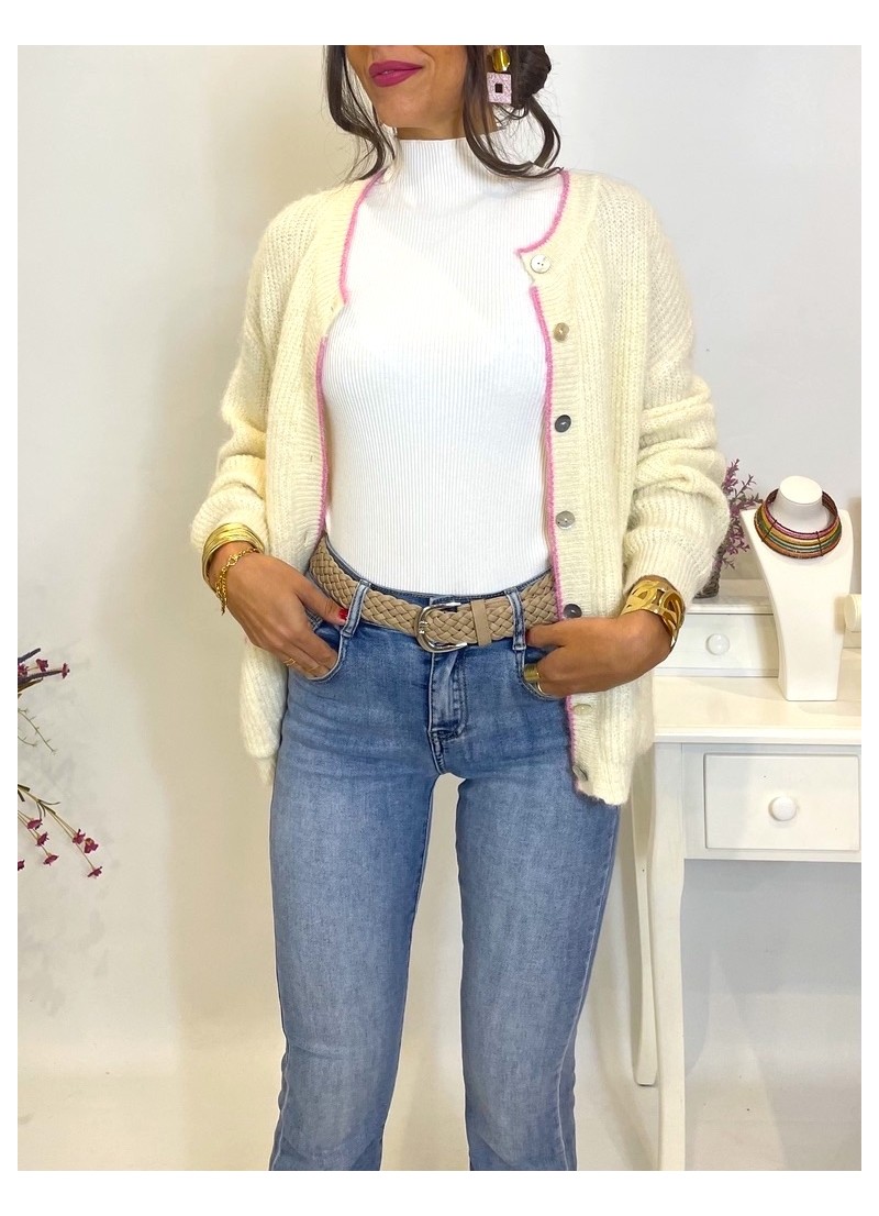 Chaqueta Luma beige claro