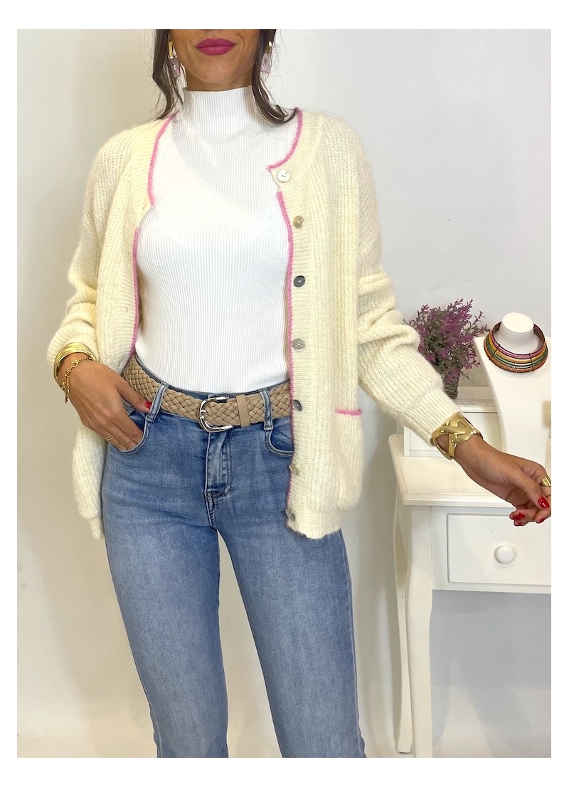 Chaqueta Luma beige claro