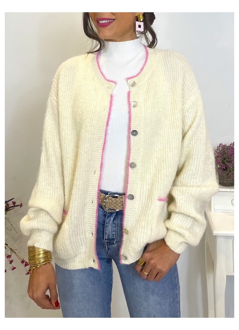 Chaqueta Luma beige claro