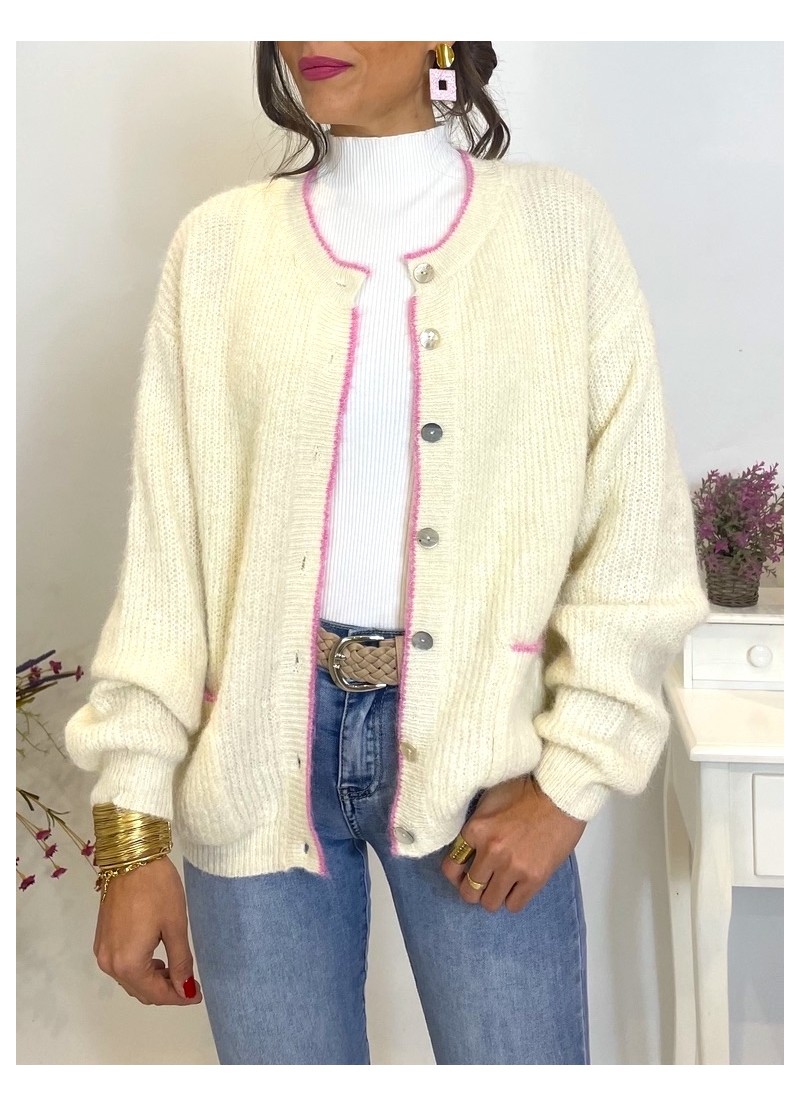 Chaqueta Luma beige claro