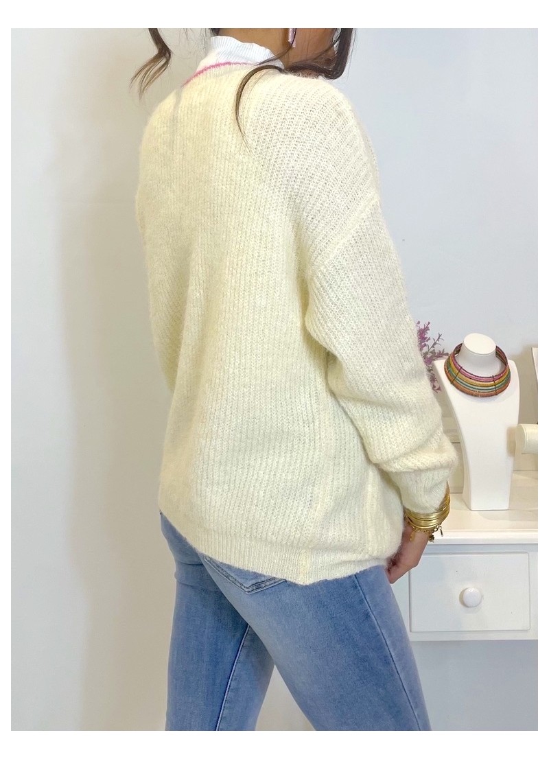 Chaqueta Luma beige claro