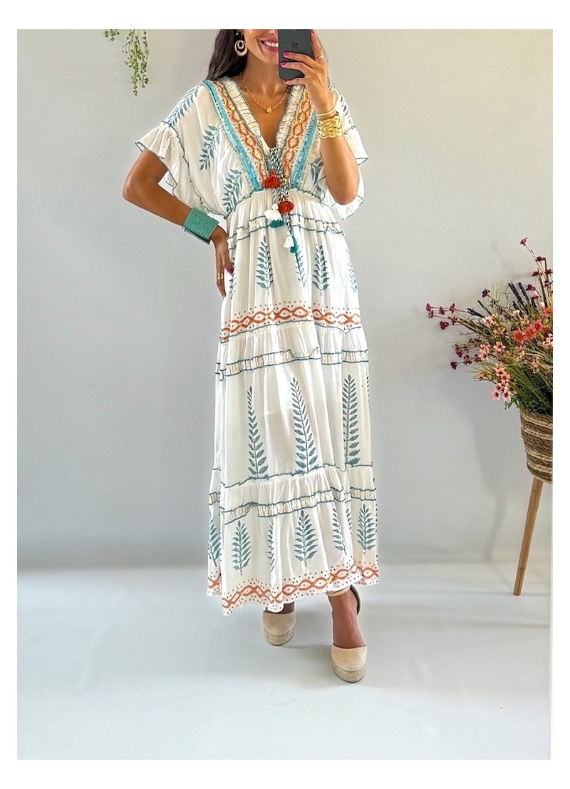 Vestido Casandra bordado