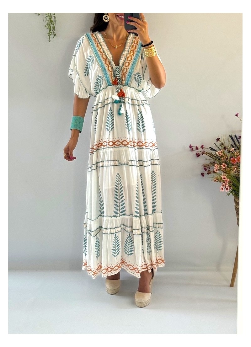 Vestido Casandra bordado