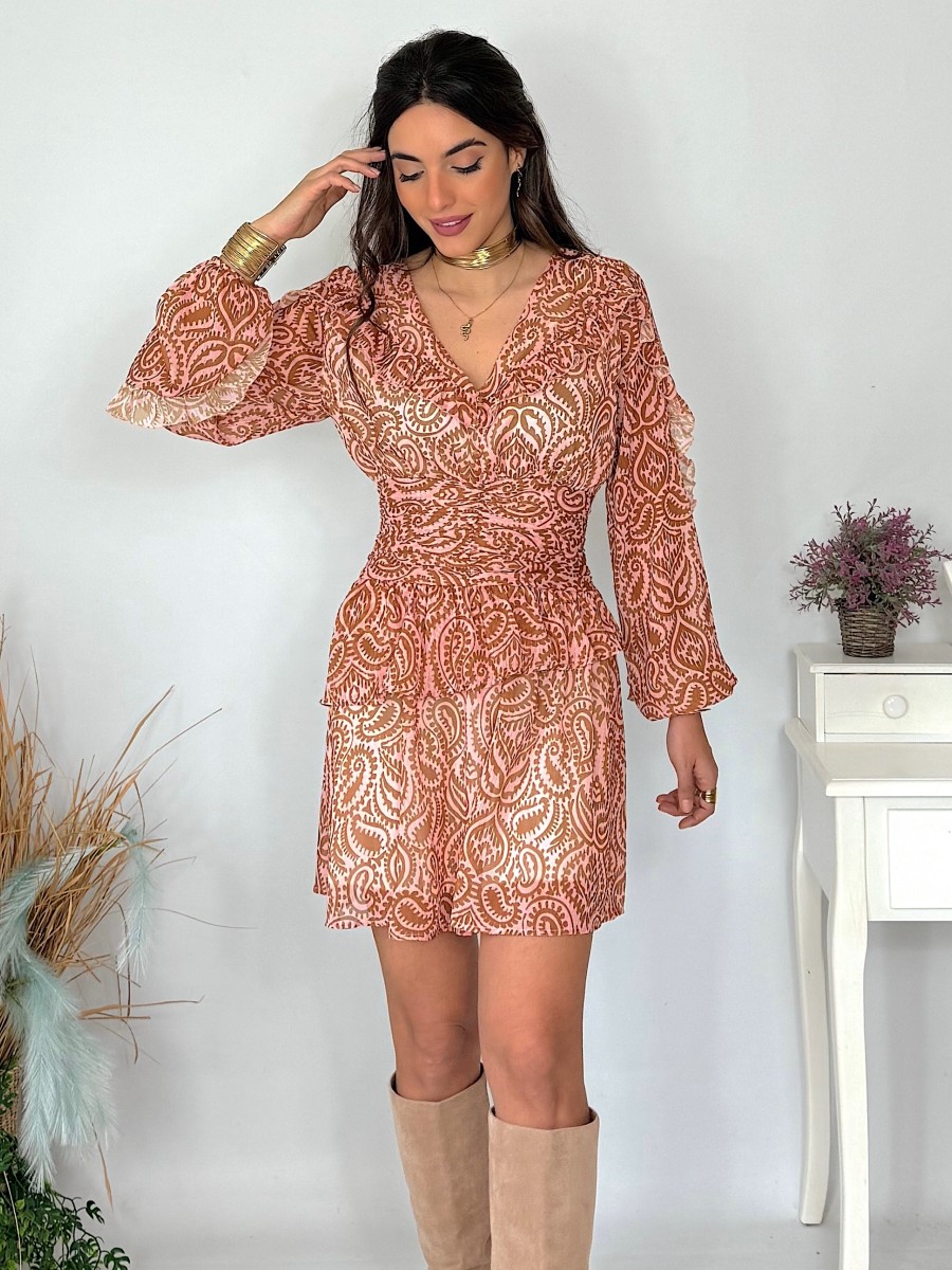 Vestido Helga estampado