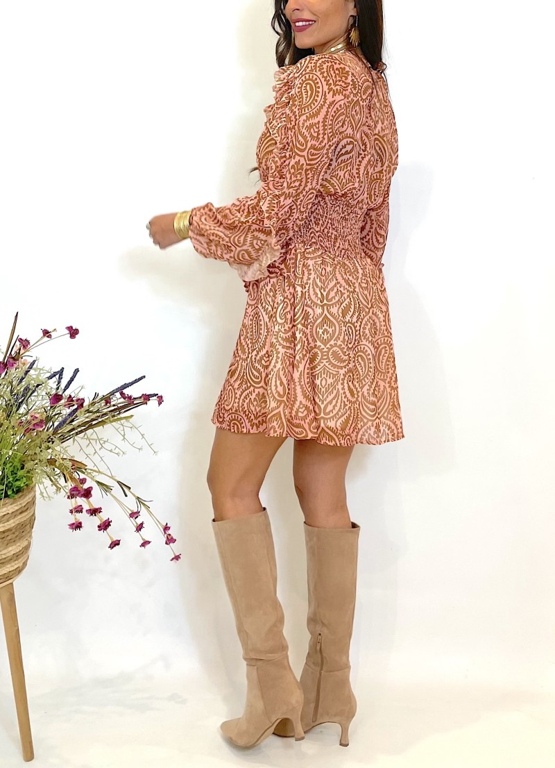 Vestido Helga estampado