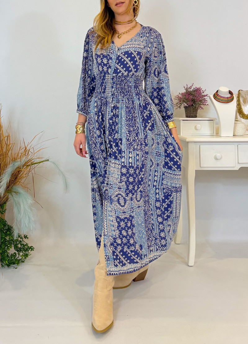 Vestido Native estampado Trilce
