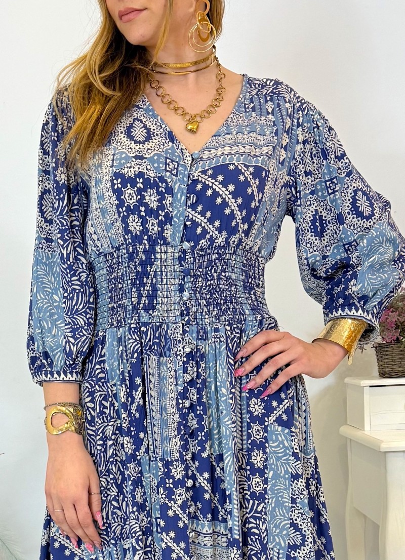 Vestido Native estampado Trilce