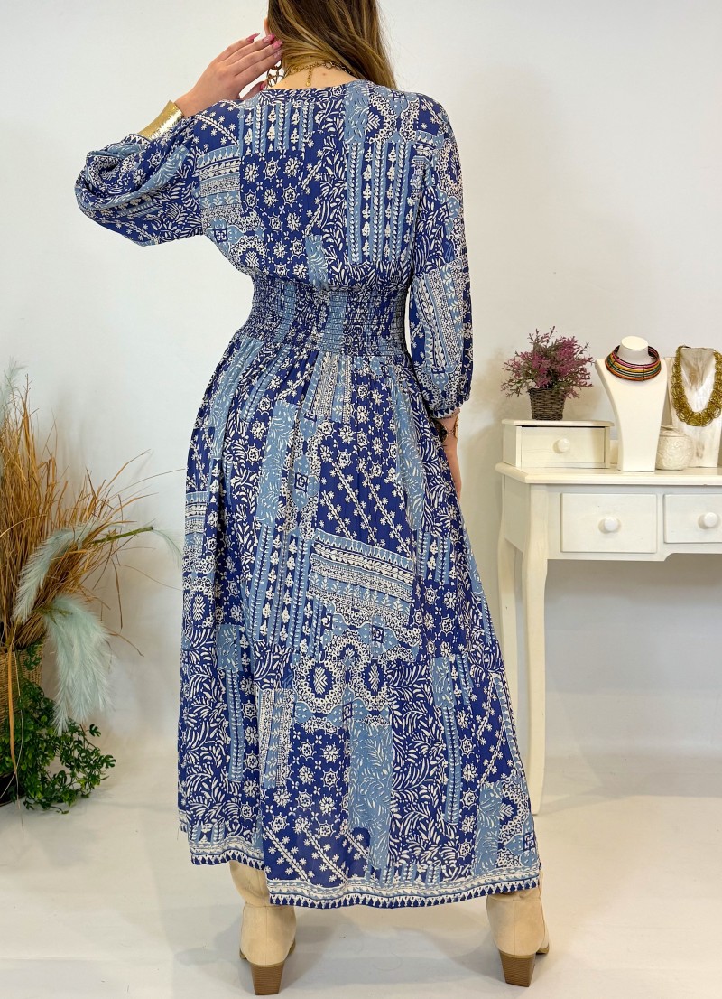 Vestido Native estampado Trilce