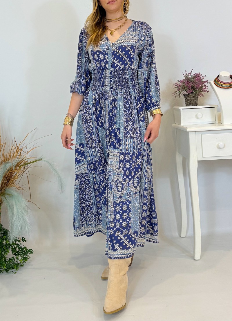 Vestido Native estampado Trilce