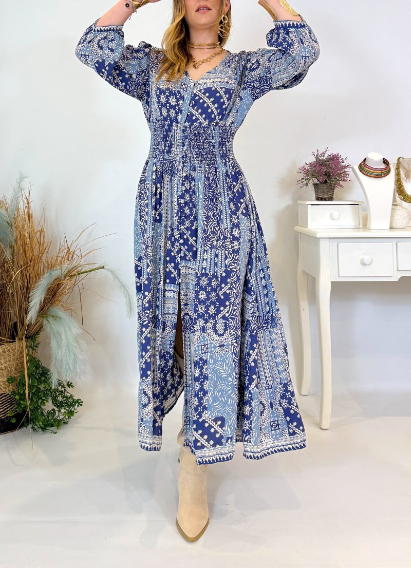 Vestido Native estampado Trilce