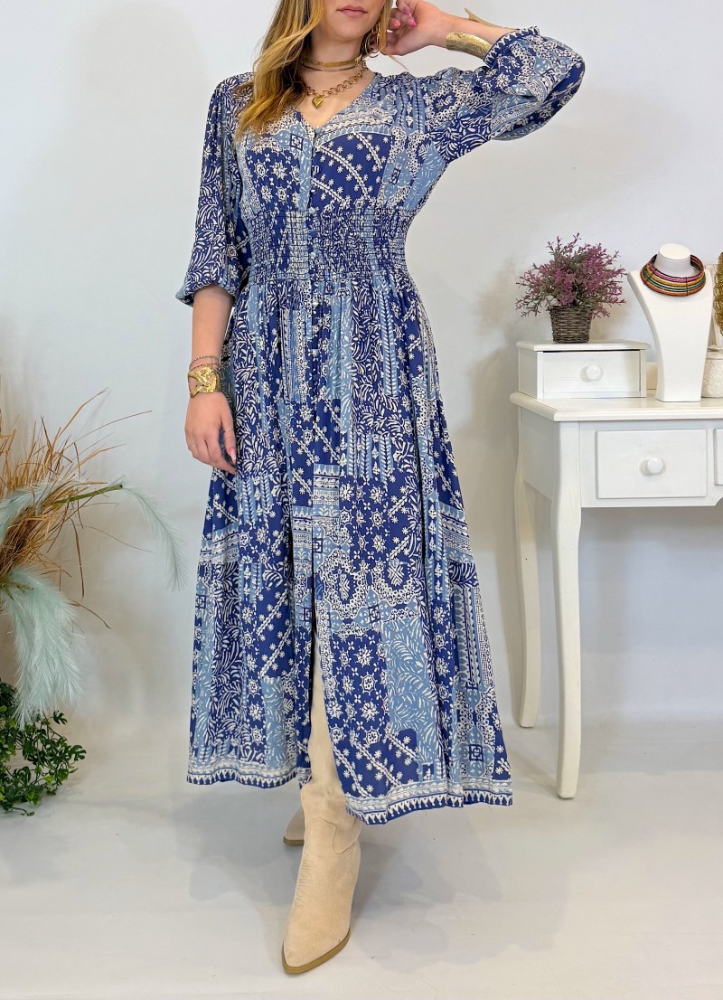Vestido Native estampado Trilce