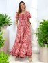 Vestido Azalea rosa Trilce