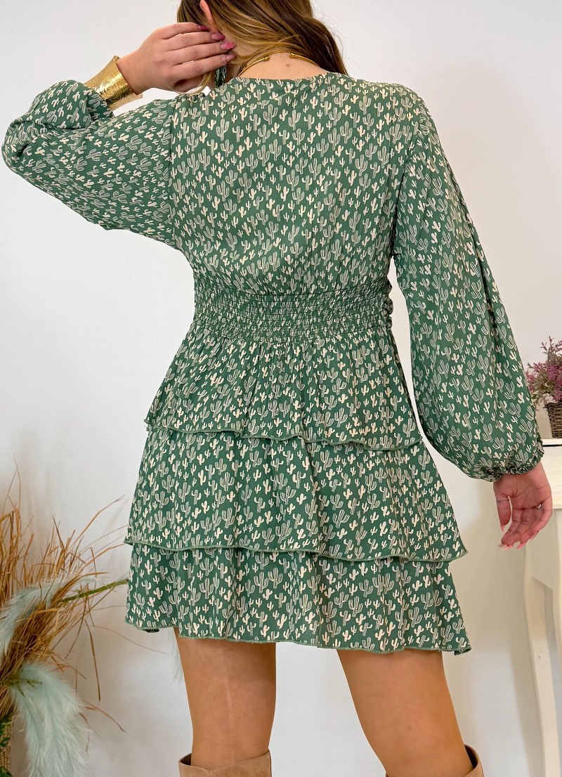 Vestido Amber verde Trilce