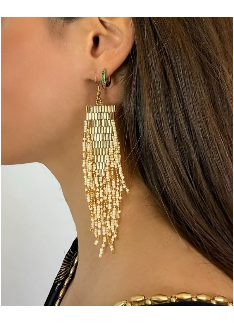 Pendientes Tibet dorados