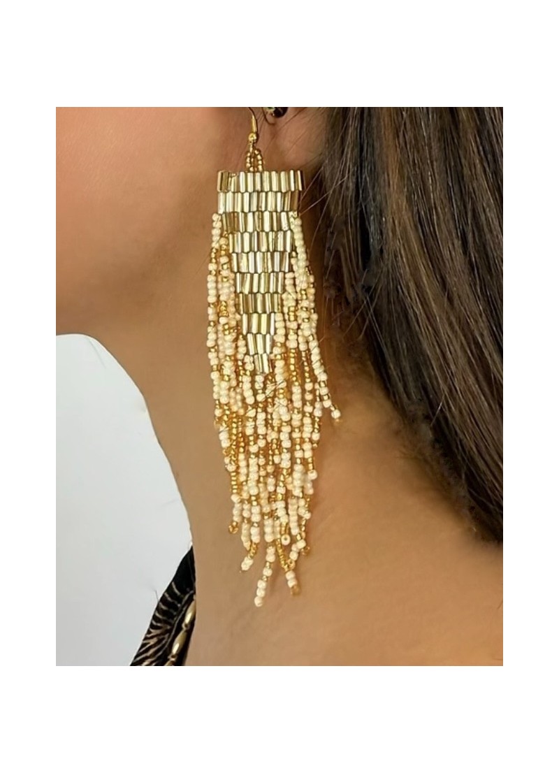 Pendientes Tibet dorados