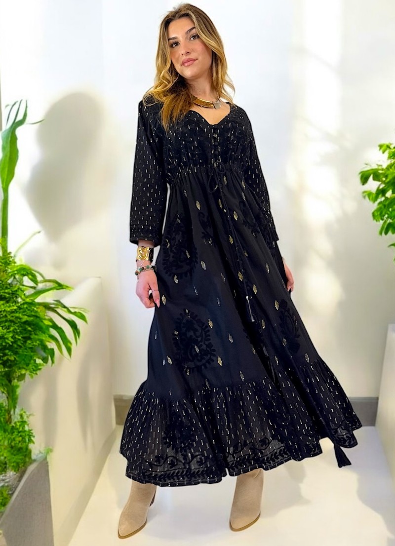 Vestido Joice negro Trilce