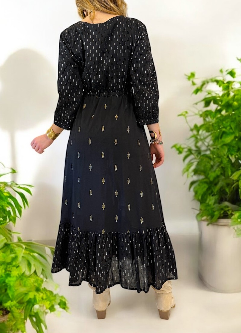 Vestido Joice negro Trilce