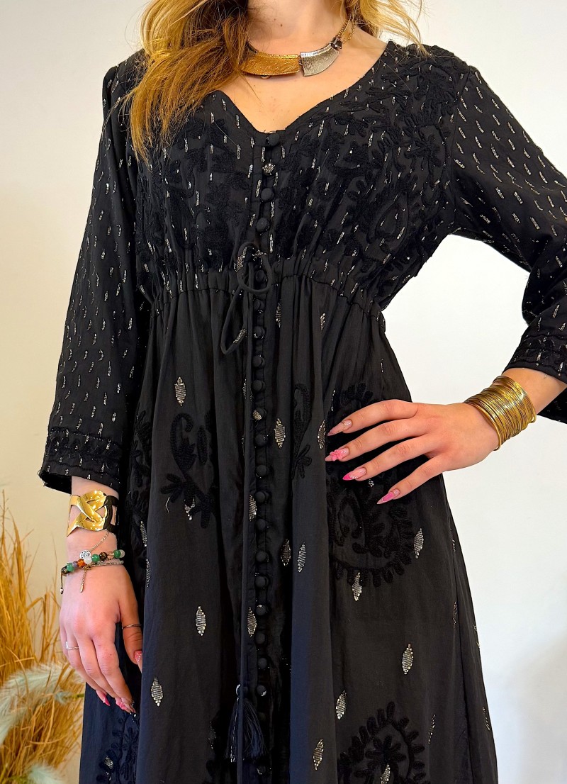 Vestido Joice negro Trilce