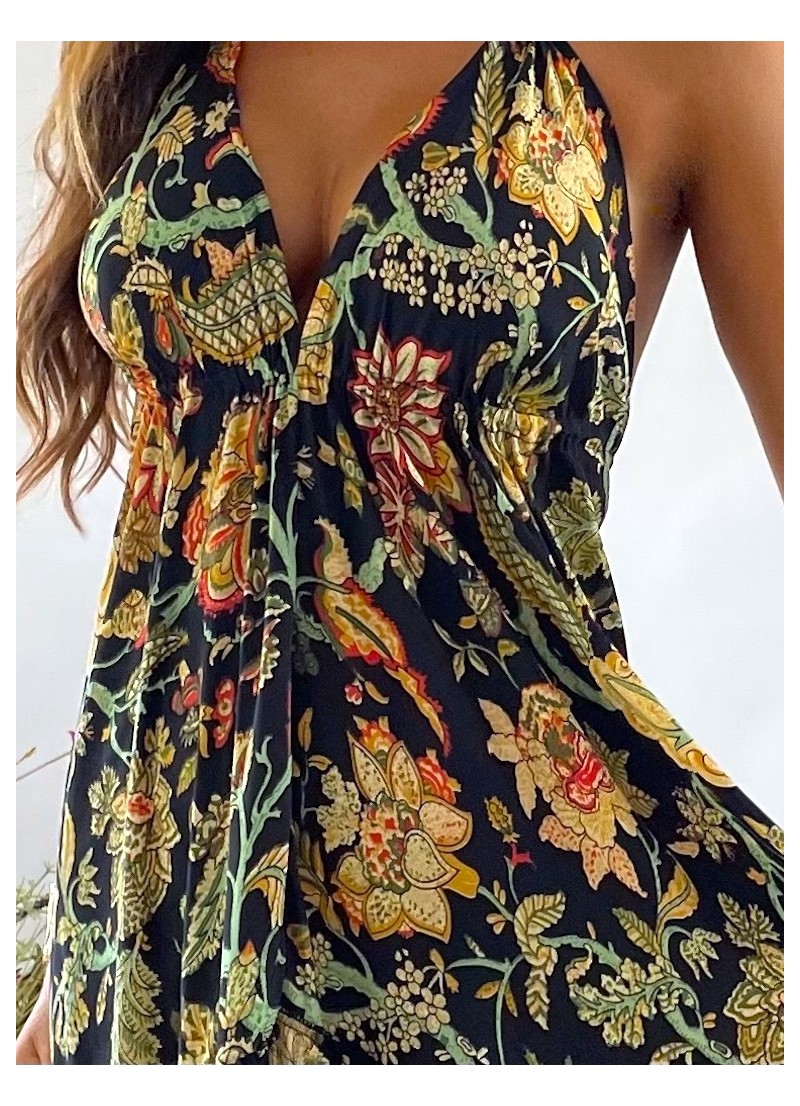 Vestido largo - espalda descubierta