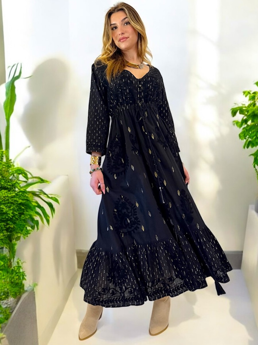 Vestido Joice negro Trilce