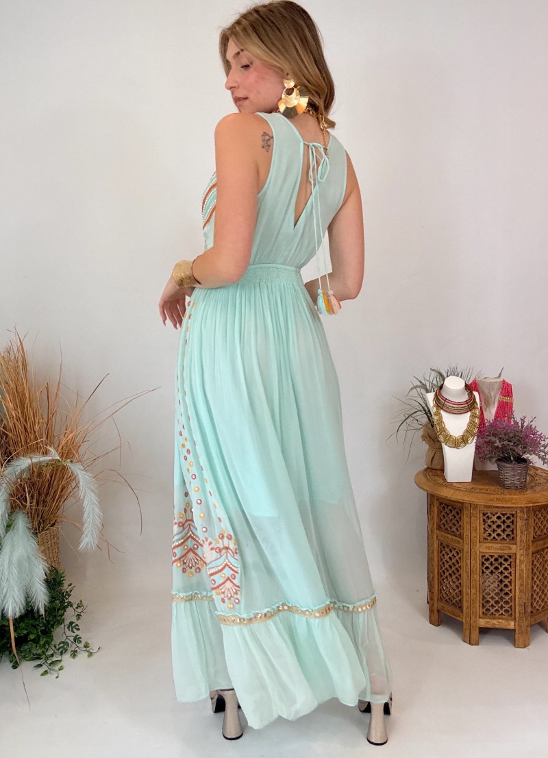 Vestido estilo bohemio - Ideal para playa y vacaciones