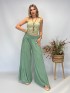 Pantalón ancho boho Makiara - Fluido, cómodo y con estilo