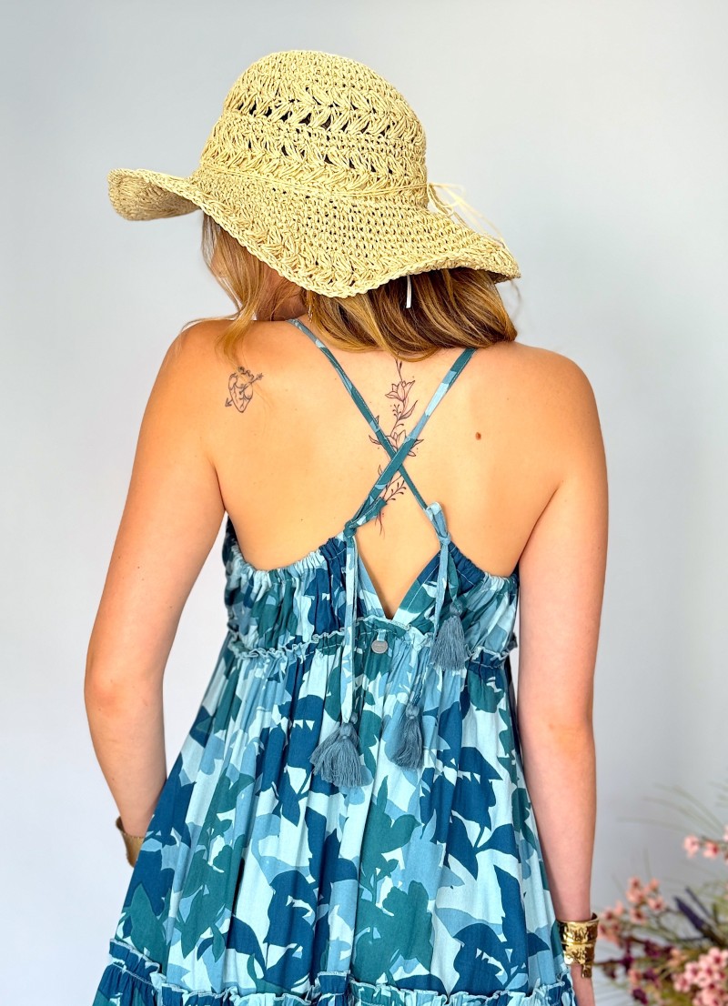 Vestido Annete azul Makiara