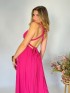Vestido Indira fucsia Makiara