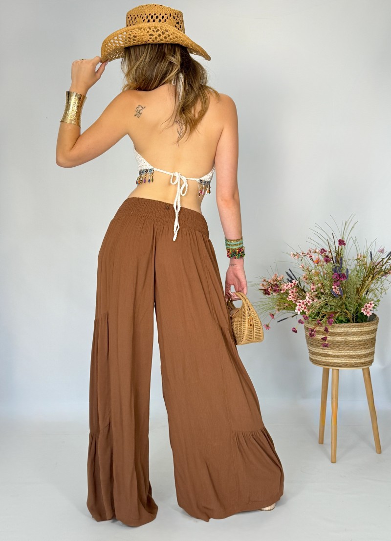 Pantalón Muss marrón Makiara