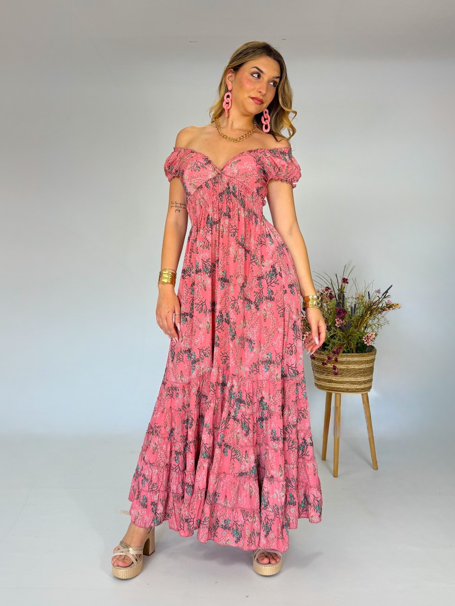 Vestido Amy rosa