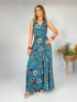 Vestido Adara azul Trilce