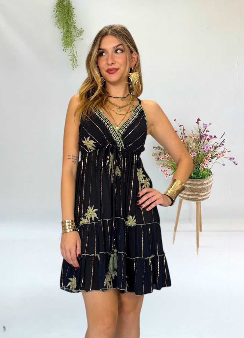 Vestido Aura bordado