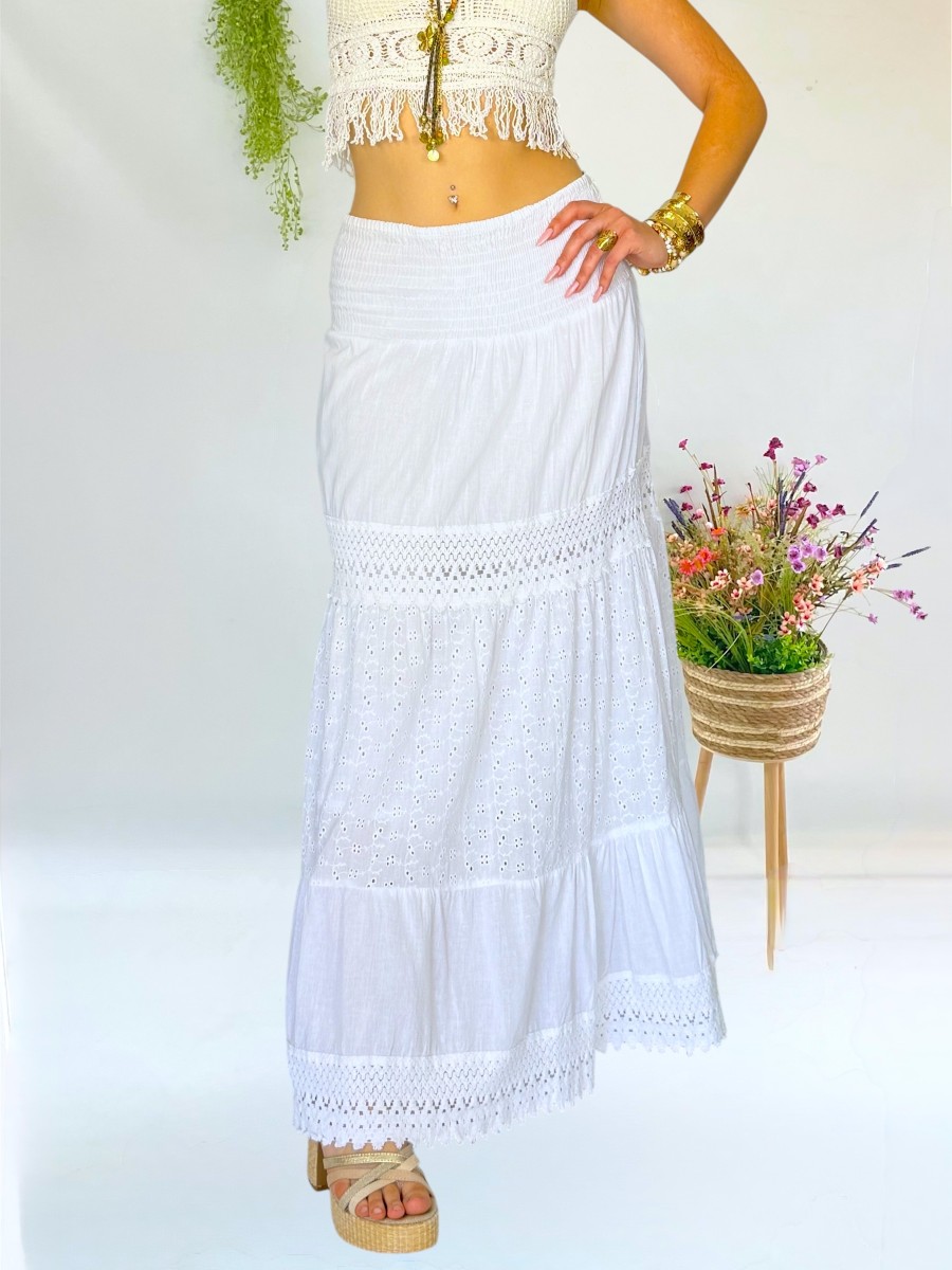 Falda Arrecife blanca