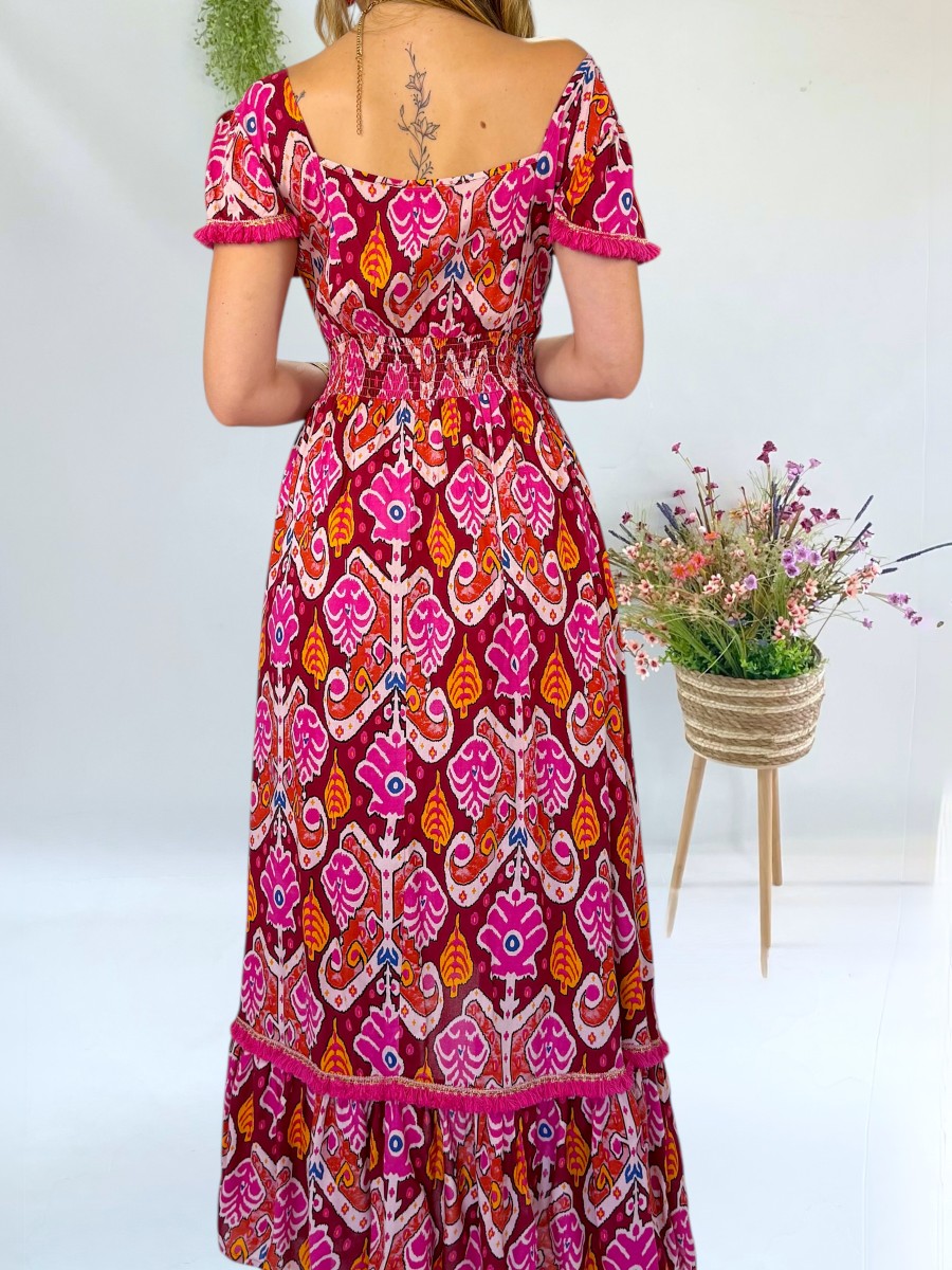 Vestido Nekane estampado me&me