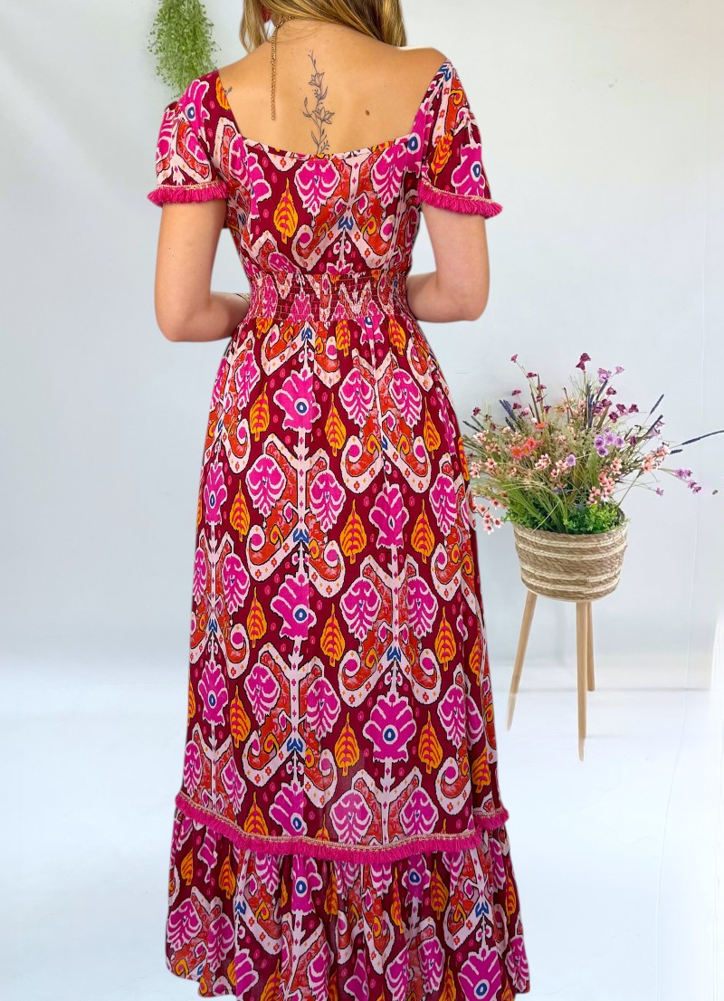 Vestido Nekane estampado me&me