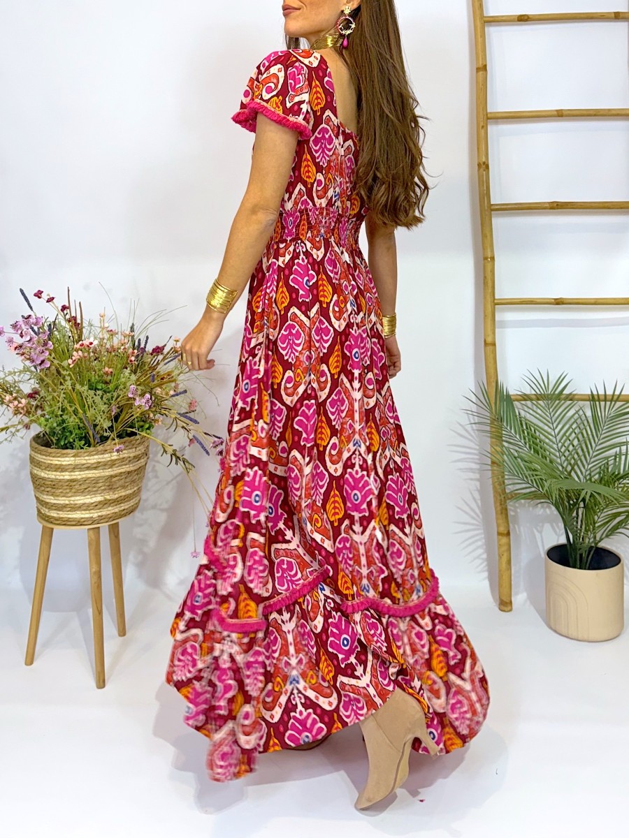 Vestido Nekane estampado me&me