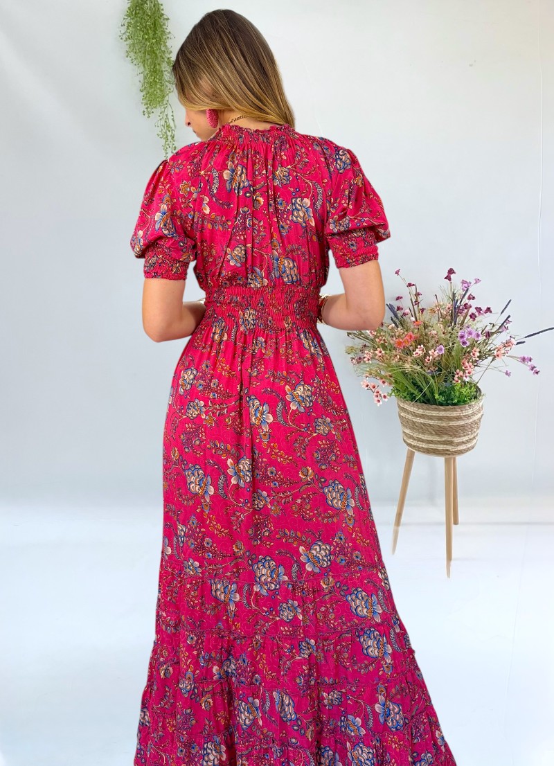 Vestido Alisa fucsia