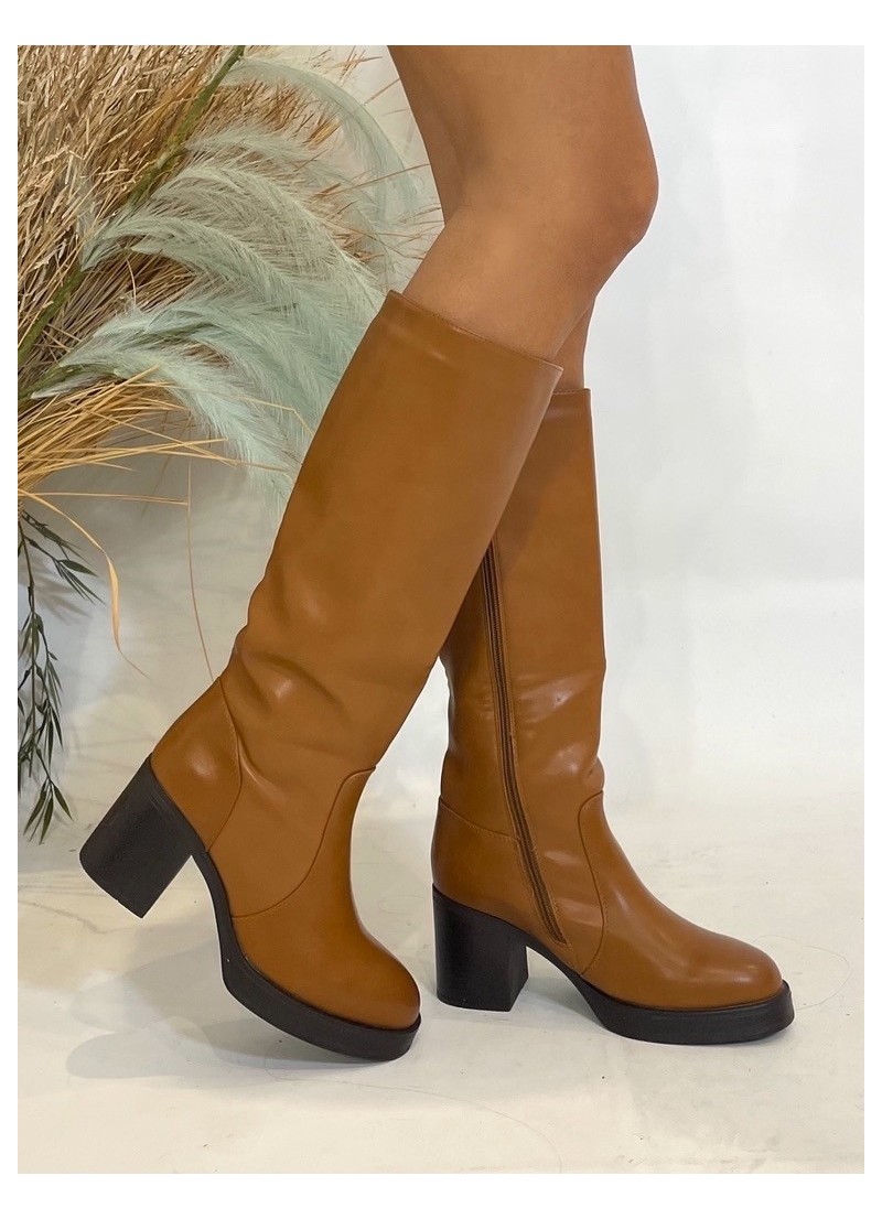 Botas City camel