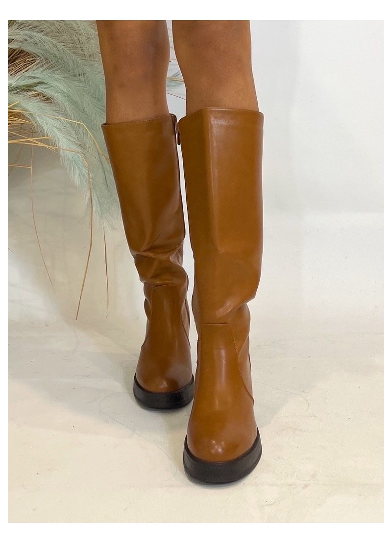Botas City camel
