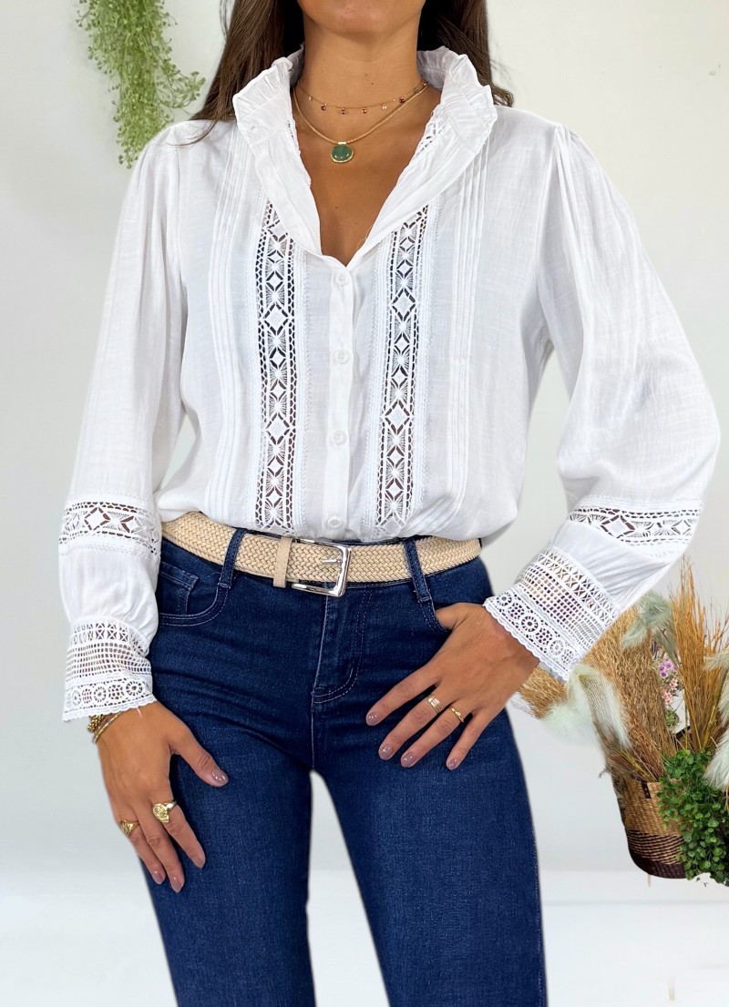 Blusa Frida blanca