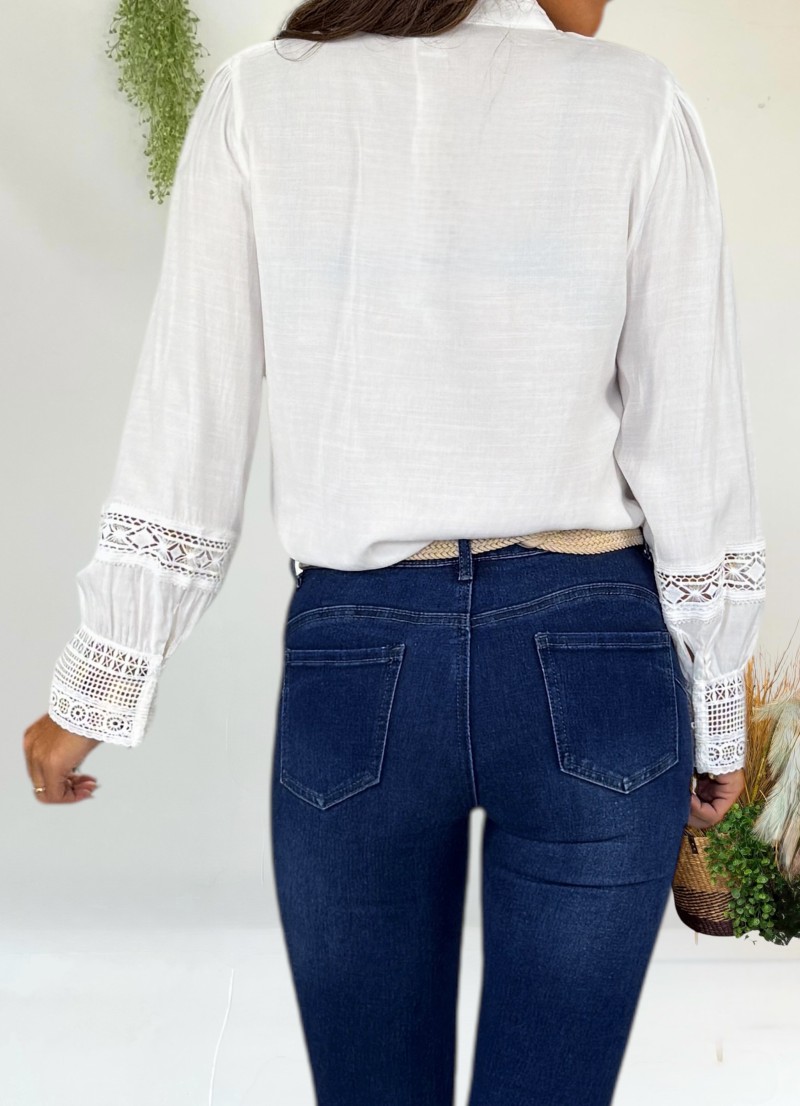 Blusa Frida blanca