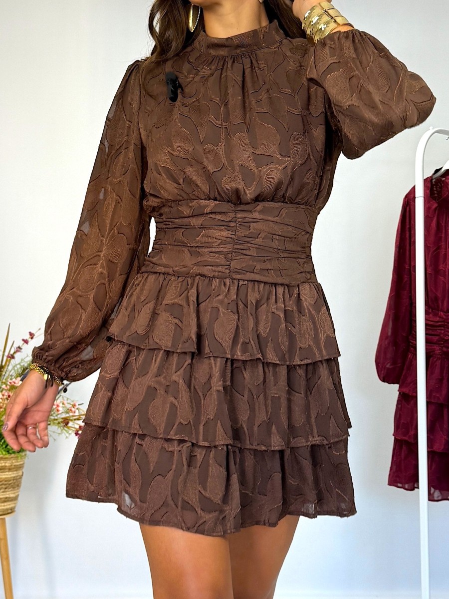 Vestido Kristen marrón