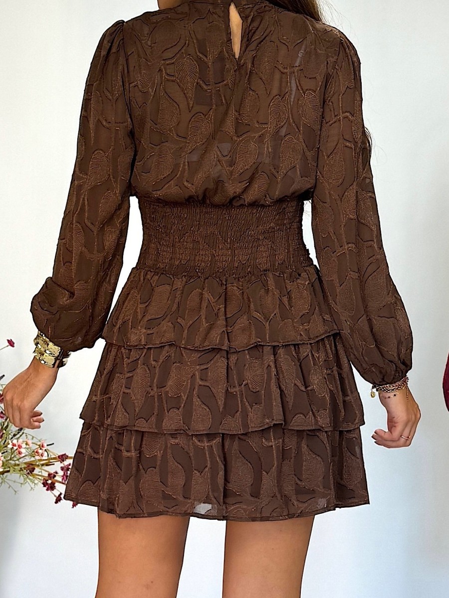 Vestido Kristen marrón