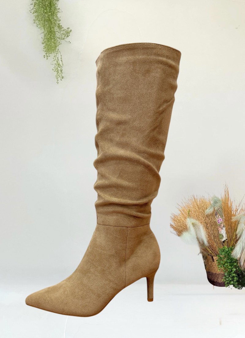 Botas Nadia beige oscuro