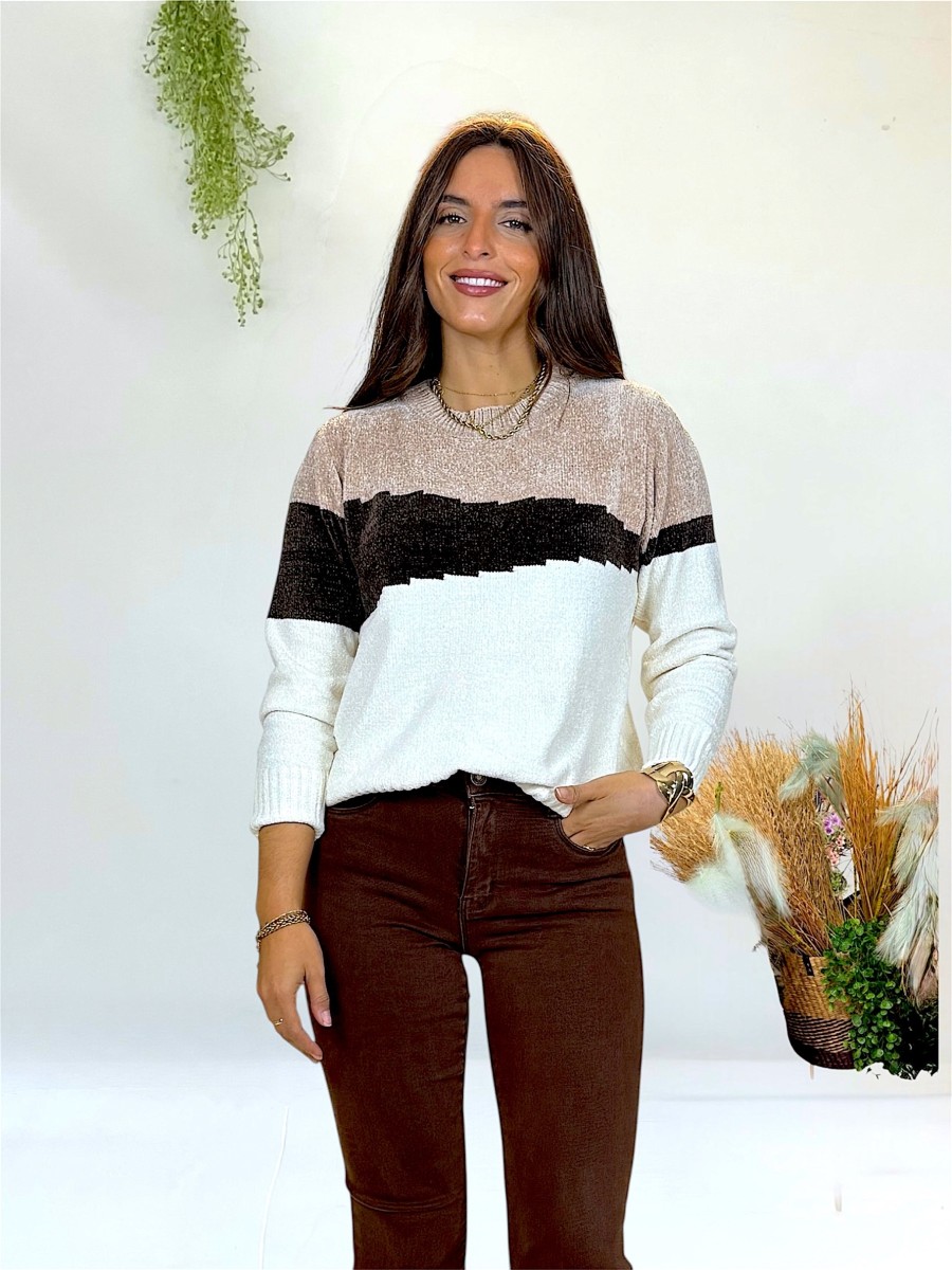 Jersey Luccie beige