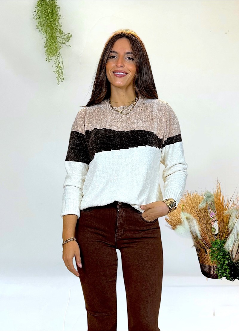 Jersey Luccie beige