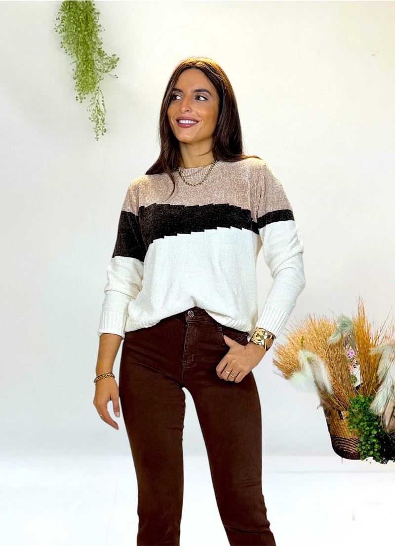 Jersey Luccie beige